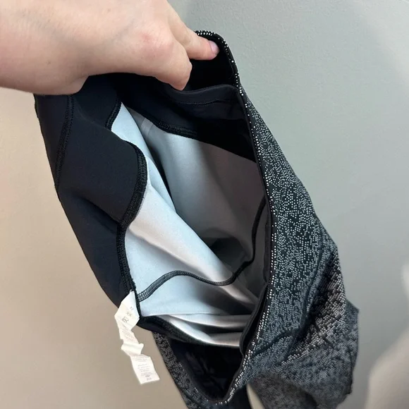 Lululemon Womens Quick Pace 7/8 Soundwave Leggings Size 10 Training Gym Yoga Run - Picture 16 of 16